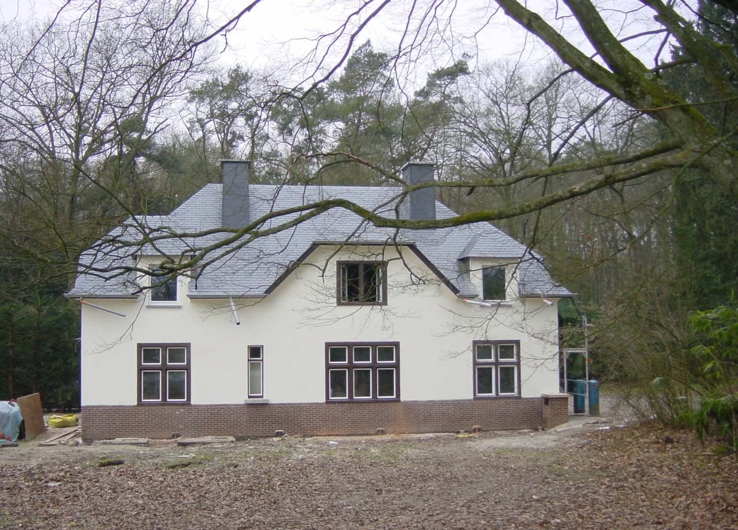 Rénovation d’une villa dans le site de la Hulpe Année 2005
