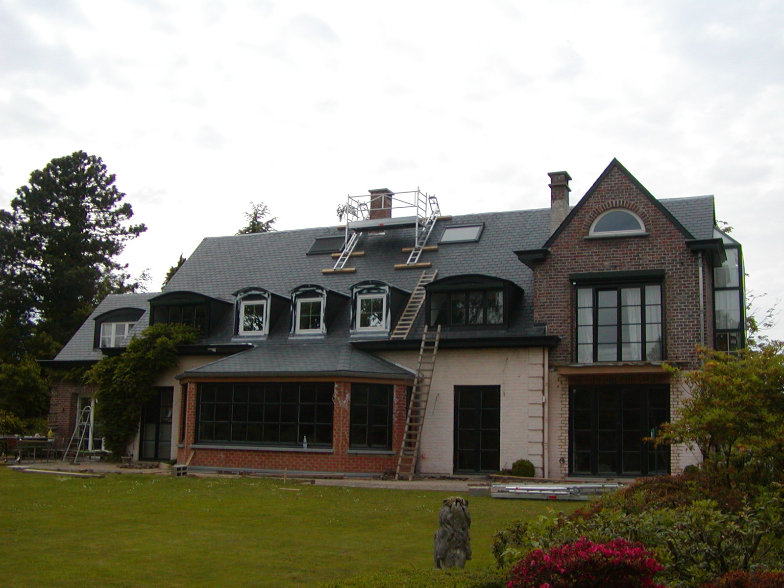 Agrandissement et renovation d’une Villa à Tervueren Année 2008